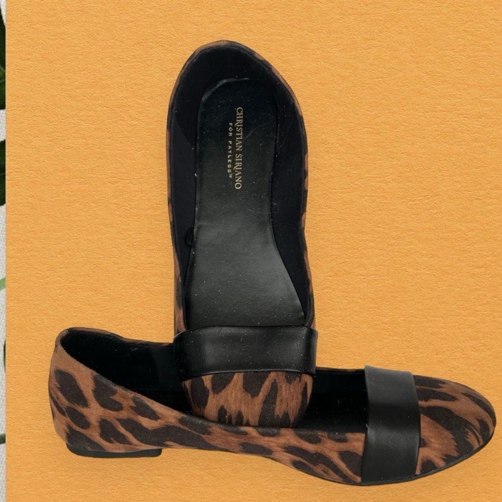 ANIMAL PRINT FLAT BY CHRISTIAN SIRIANO, 9.5